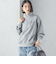 【SHIPS別注】LOGAN KNITTING MILLS: ハーフ ジップ プルオーバー