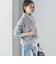 【SHIPS別注】LOGAN KNITTING MILLS: ハーフ ジップ プルオーバー