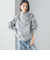 【SHIPS別注】LOGAN KNITTING MILLS: ハーフ ジップ プルオーバー