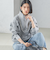 【SHIPS別注】LOGAN KNITTING MILLS: ハーフ ジップ プルオーバー