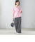【SHIPS別注】LOGAN KNITTING MILLS: ハーフ ジップ プルオーバー