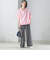 【SHIPS別注】LOGAN KNITTING MILLS: ハーフ ジップ プルオーバー