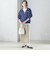 【SHIPS別注】LOGAN KNITTING MILLS: ハーフ ジップ プルオーバー
