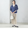【SHIPS別注】LOGAN KNITTING MILLS: ハーフ ジップ プルオーバー
