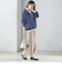 【SHIPS別注】LOGAN KNITTING MILLS: ハーフ ジップ プルオーバー