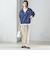 【SHIPS別注】LOGAN KNITTING MILLS: ハーフ ジップ プルオーバー