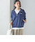 【SHIPS別注】LOGAN KNITTING MILLS: ハーフ ジップ プルオーバー