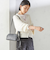 〈手洗い可能〉ペーパー ポリエステル Vネック カーディガン