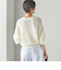 〈手洗い可能〉ペーパー ポリエステル Vネック カーディガン