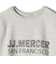 【SHIPS別注】〈洗濯機可能〉J.J MERCER:別注 7分袖 プリント スウェット