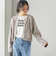 〈手洗い可能〉ミックス ツイード ショート ジャケット