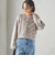 〈手洗い可能〉ミックス ツイード ショート ジャケット