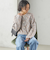 〈手洗い可能〉ミックス ツイード ショート ジャケット