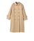 SHIPS Primary Navy Label:ギャバ トレンチコート