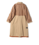 SHIPS Primary Navy Label:ギャバ トレンチコート