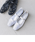 【SHIPS any別注】eblouna: メッシュ クリアドット フラット シューズ