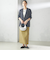 〈手洗い可能〉Asami 麻調合繊 カラーレス ジャケット