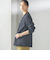 〈手洗い可能〉Asami 麻調合繊 カラーレス ジャケット