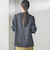 〈手洗い可能〉Asami 麻調合繊 カラーレス ジャケット