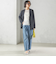 〈手洗い可能〉Asami 麻調合繊 カラーレス ジャケット