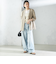 〈手洗い可能〉Asami 麻調合繊 カラーレス ジャケット