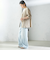 〈手洗い可能〉Asami 麻調合繊 カラーレス ジャケット