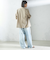 〈手洗い可能〉Asami 麻調合繊 カラーレス ジャケット