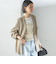 〈手洗い可能〉Asami 麻調合繊 カラーレス ジャケット