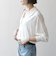 SHIPS any:〈UVカット/手洗い可能〉シアー スキッパー ニット ポロシャツ
