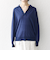 SHIPS any:〈UVカット/手洗い可能〉シアー スキッパー ニット ポロシャツ