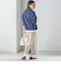 〈手洗い可能〉Asami 麻調合繊 ウエスト リブ タイト スカート