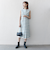 SHIPS any:キャンバス ボーダー ジレ ワンピース