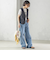 〈手洗い可能〉Asami 麻調合繊 ショート ジレ