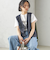 〈手洗い可能〉Asami 麻調合繊 ショート ジレ