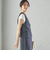 〈手洗い可能〉Asami 麻調合繊 ショート ジレ