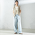 〈手洗い可能〉Asami 麻調合繊 ショート ジレ