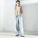 〈手洗い可能〉Asami 麻調合繊 ショート ジレ