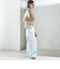 〈手洗い可能〉Asami 麻調合繊 ショート ジレ