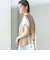 〈手洗い可能〉Asami 麻調合繊 ショート ジレ