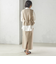 〈手洗い可能〉Asami 麻調合繊 ショート ジレ