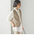 〈手洗い可能〉Asami 麻調合繊 ショート ジレ