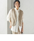 〈手洗い可能〉Asami 麻調合繊 ショート ジレ