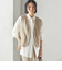 〈手洗い可能〉Asami 麻調合繊 ショート ジレ