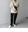 SHIPS any: スプリット レザー ボディバッグ (カードケース付き) 25SS