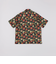 SHIPS: メッシュ プリント レギュラーカラー ショートスリーブ シャツ