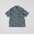 SHIPS: メッシュ プリント レギュラーカラー ショートスリーブ シャツ