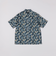 SHIPS: メッシュ プリント レギュラーカラー ショートスリーブ シャツ
