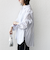 【WEB限定】〈洗濯機可能〉アシンメトリー ストライプ シャツ