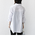 【WEB限定】〈洗濯機可能〉アシンメトリー ストライプ シャツ