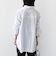 【WEB限定】〈洗濯機可能〉アシンメトリー ストライプ シャツ